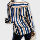 Emily - Blau-weiss gestreifte Bluse