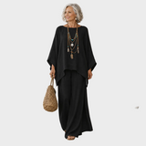 Beata - Elegantes Set aus Leinenbekleidung in zwei Teilen