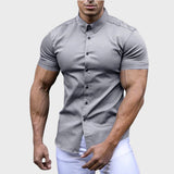 Ricardo - Kurzarm Slim Hemd