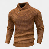 Elías – Stylischer Pullover mit Kragen und Knöpfen