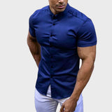 Ricardo - Kurzarm Slim Hemd