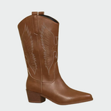 Elena - Lederwesten Cowboy-Stiefel