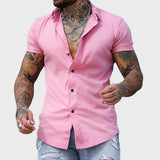 Ricardo - Kurzarm Slim Hemd