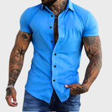Ricardo - Kurzarm Slim Hemd