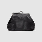 Leontýna - Lederhandtasche mit retro Verschluss