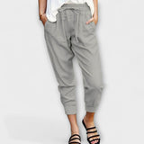 Blaire – Leichte Leinenhose mit Baumwollanteil