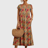 Valencia - Elegantes Blumenkleid