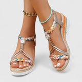 Lenka - Bequeme Sandalen mit Keilabsatz