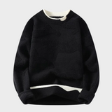 Pullover mit strukturiertem abstraktem Muster