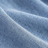 Alberte - Zweifarbiger Denim-Mantel