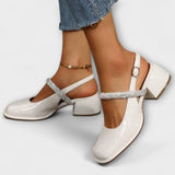 Klara - Mary Janes mit Glitzer-Riemen