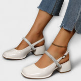 Klara - Mary Janes mit Glitzer-Riemen