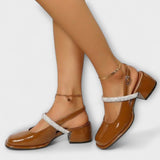 Klara - Mary Janes mit Glitzer-Riemen