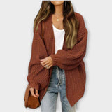 Leppa - Schwarzer lässiger Cardigan