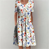 Marta - Midi Kleid mit Schichten