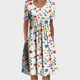 Marta - Midi Kleid mit Schichten