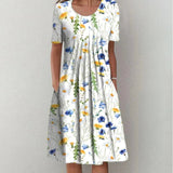 Marta - Midi Kleid mit Schichten