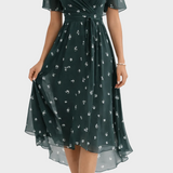Mia - Elegante Mini Kleid mit Blumenmuster