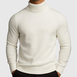 ARLO - Merinowolle Pullover mit hohem Kragen