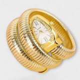 Clara - Uhr in Schlangenform