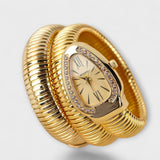 Clara - Uhr in Schlangenform