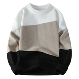 Moderne Strickpullover in Drei Farben