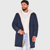 Leon – Herren Fleecejacke mit Kapuze und Reißverschluss