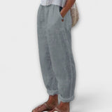 Clara - Hose mit weichem Bund und seitlichen Taschen