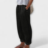 Clara - Hose mit weichem Bund und seitlichen Taschen