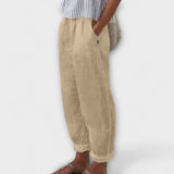 Clara - Hose mit weichem Bund und seitlichen Taschen