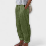 Clara - Hose mit weichem Bund und seitlichen Taschen