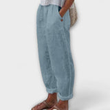 Clara - Hose mit weichem Bund und seitlichen Taschen