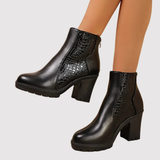 Katarzyna™ Schuhe mit dickem Absatz aus echtem Leder und Fußgewölbeunterstützung 💫