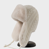Dagmara – Komfortable Fleece-Mütze mit Ohrenklappen