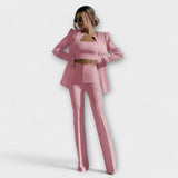 Selina - Stylisches 3-teiliges Set (Blazer, Top, Hose)