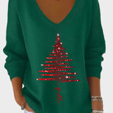 Nancy - Eleganter Weihnachts-Pullover