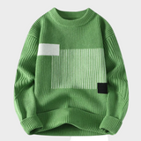 Pullover mit Geometrischem Farbbereich