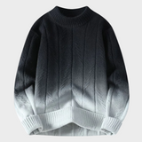 Gradientfarbiger Pullover