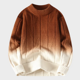 Gradientfarbiger Pullover