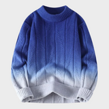 Gradientfarbiger Pullover