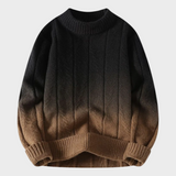 Gradientfarbiger Pullover
