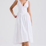 Kateřina – Exklusive romantische Midi-Kleid