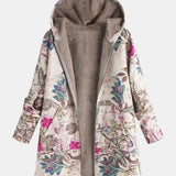 Ivy - Pastelowa Botaniczna Kurtka Fleece