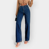 Mia - Hohe Jeans mit bequemem, weitem Schnitt