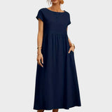 Gabrielle™ — Midi Kleid im eleganten, zeitlosen Stil