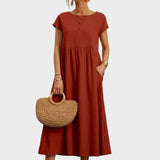 Gabrielle™ — Midi Kleid im eleganten, zeitlosen Stil