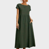 Gabrielle™ — Midi Kleid im eleganten, zeitlosen Stil