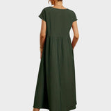 Gabrielle™ — Midi Kleid im eleganten, zeitlosen Stil