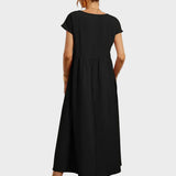 Gabrielle™ — Midi Kleid im eleganten, zeitlosen Stil