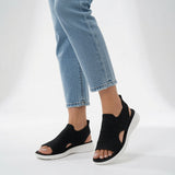 Souplesse™ — Sandalen mit Plattform, offener Zehe und Komfort